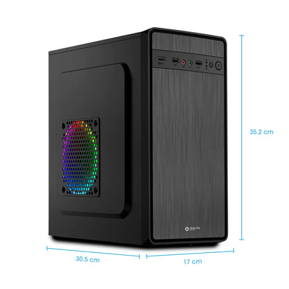 Gabinete Oficina MATX con Fuente de 230W Nitro ENC 1000